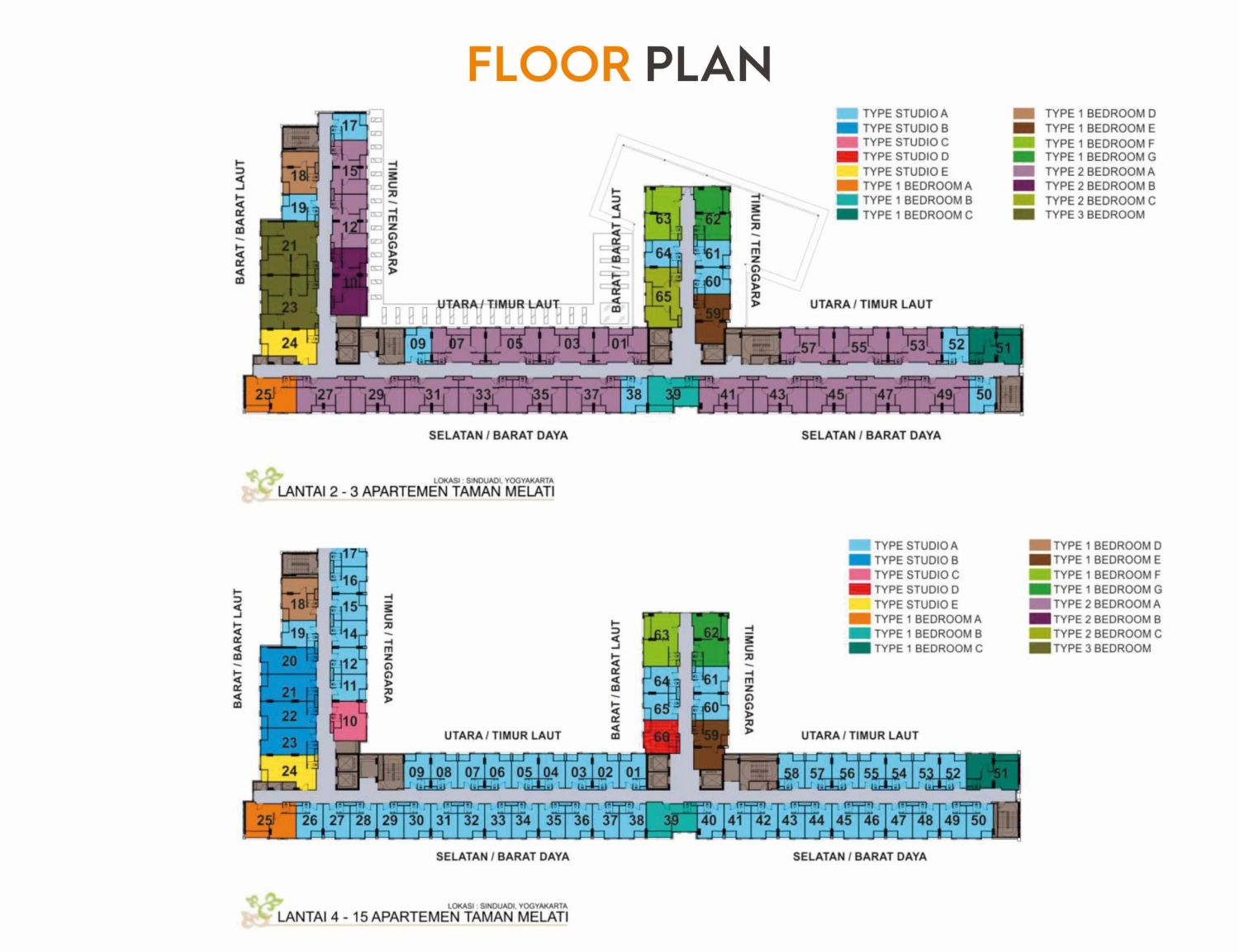 Floorplan-Apartemen-Taman-Melati-Yogyakarta